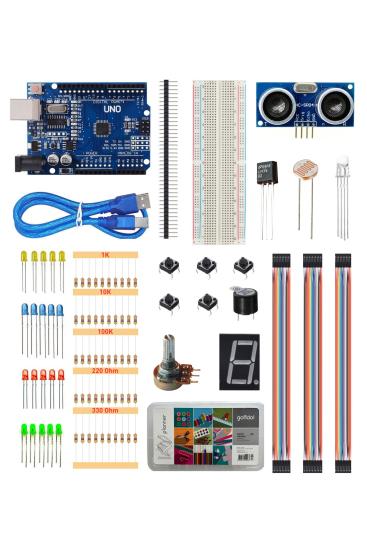 Arduino 147 Parça Başlangıç Seti (Malzeme Kutulu)