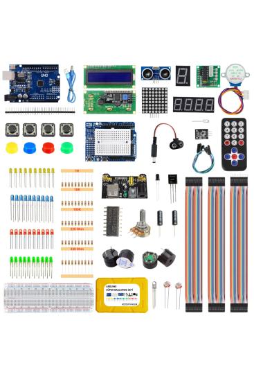 Arduino 185 Parça Başlangıç Seti (Malzeme Kutulu)